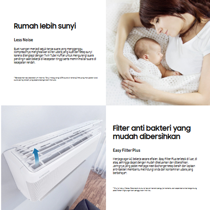 Samsung AC Split WindFree Lite 2 PK - AR18BYFANWKNSE
